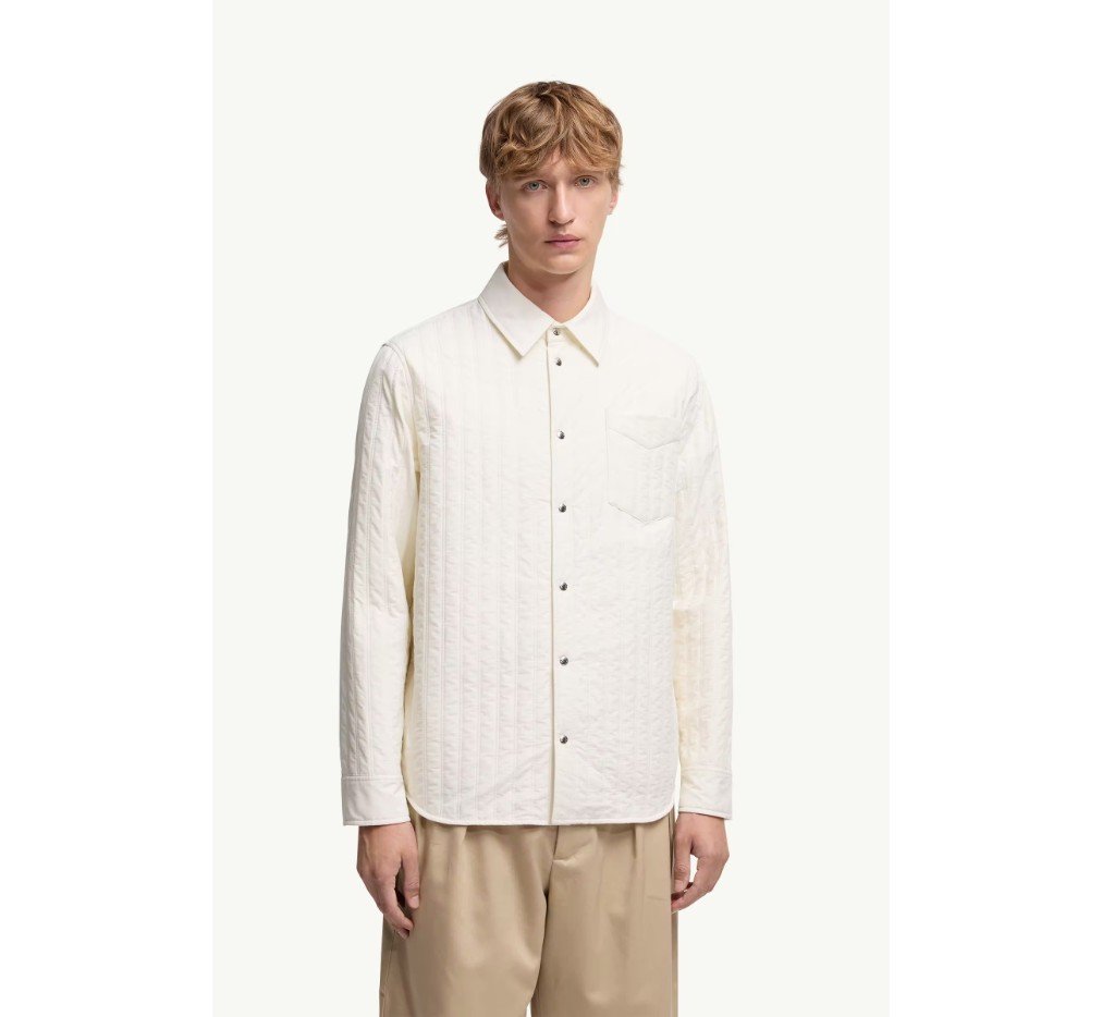 몽클레르 세로 퀼팅 패딩 셔츠 재킷 K20912F00022788SS038_R - 이미지 3