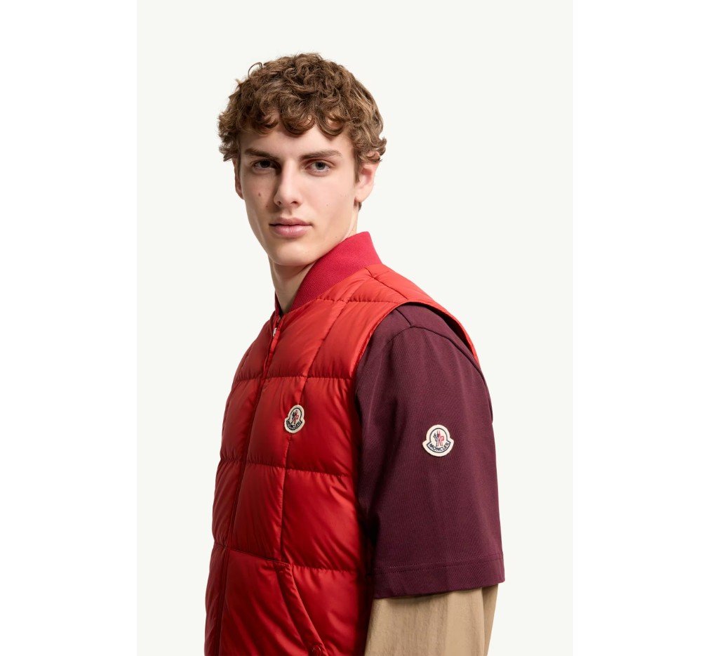 몽클레르 엘버튼 스퀘어 퀼팅 다운 질레 L10911A00149597YW45H_F