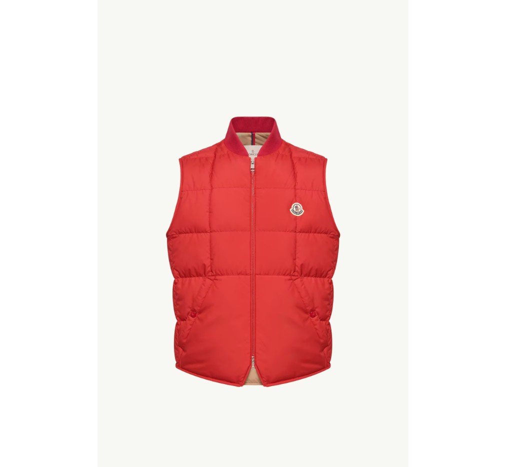 몽클레르 엘버튼 스퀘어 퀼팅 다운 질레 L10911A00149597YW45H_F - 이미지 2