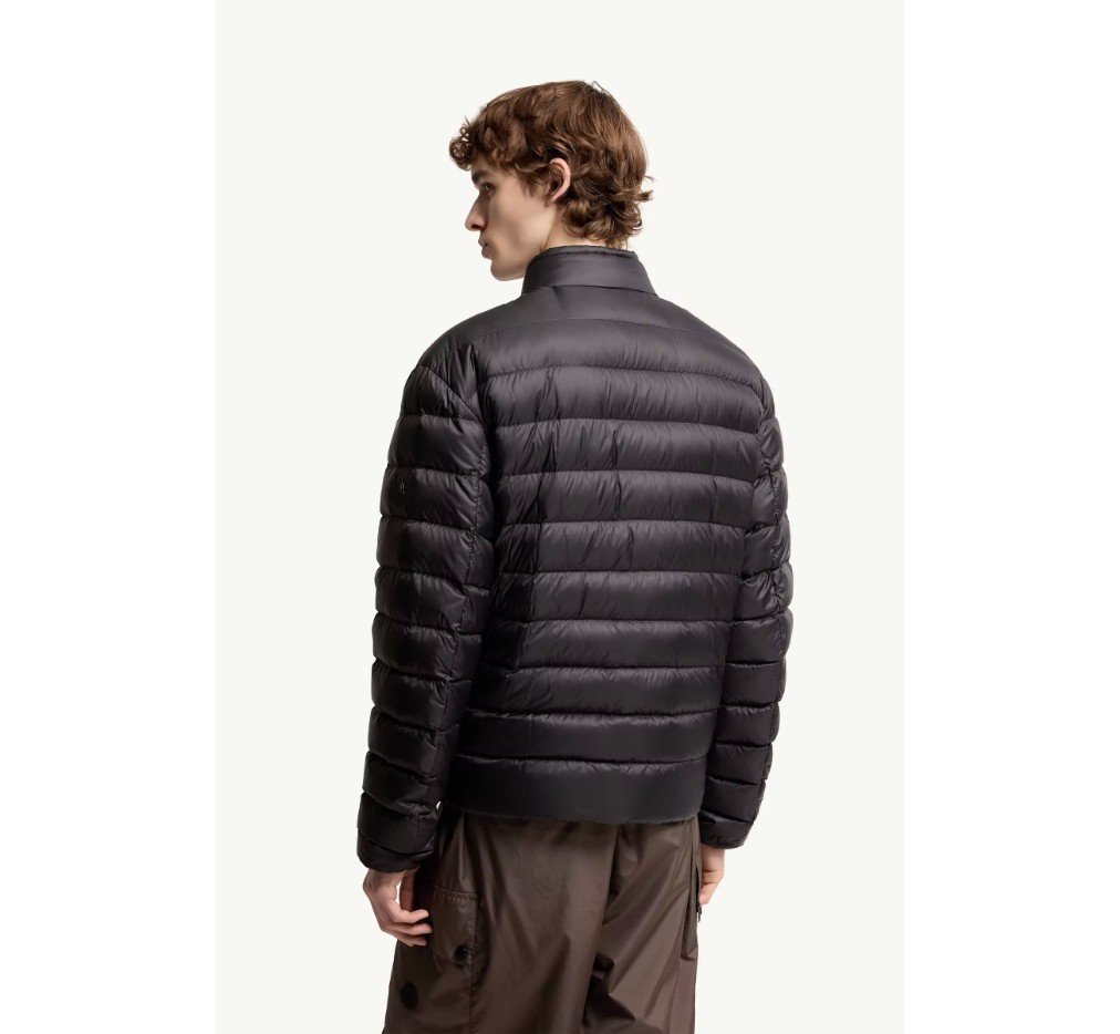 몽클레르 맥키낙 사선 퀼팅 다운 바이커 재킷 L10911A00032598AL999_F - 이미지 4