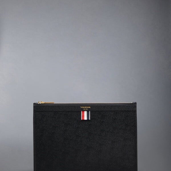 톰브라운 페블 그레인 스몰 도큐먼트 홀더 MAC019L-00198-001