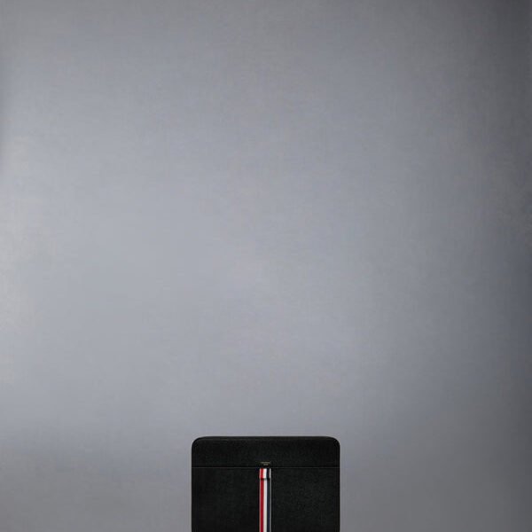 톰브라운 페블 그레인 스몰 집 어라운드 폴리오 MAC171A-00198-001