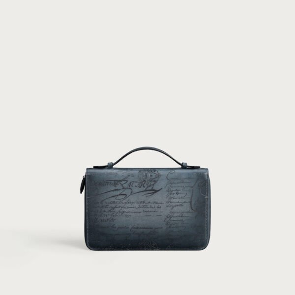 벨루티 이타우바 와이드 지퍼 파우치 305430