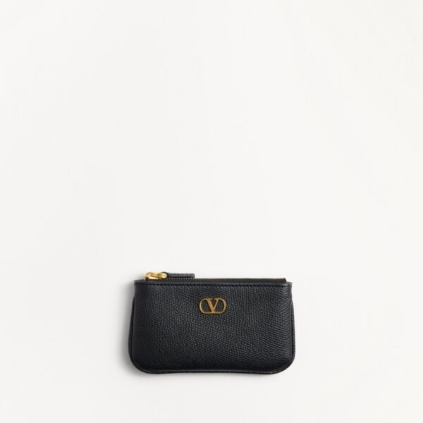 발렌티노 브이로고 시그니처 그레이니 카프스킨 키링 6W2P0AK6SNP_0NO