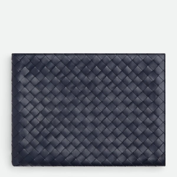 보테가 베네타 인트레치아토 플랫 파우치 607479VCPQ53394