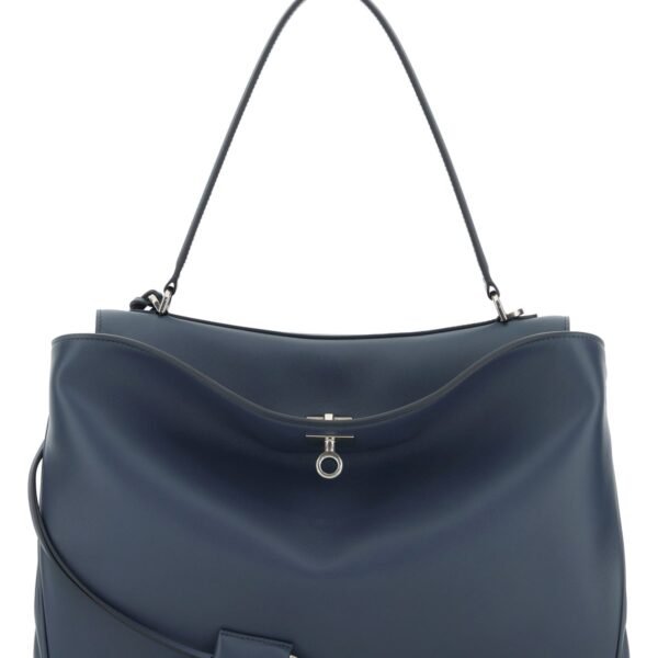 발렌시아가 에어포스 블루 레더 미디엄 로데오 핸드백 7897722AA4U 4243