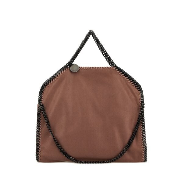 스텔라 맥카트니 앤티크 핑크 샤기 디어 미디엄 팔라벨라 핸드백 234387WP0445 2521