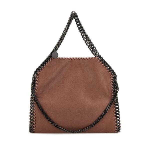 스텔라 맥카트니 다크 핑크 샤기 디어 미니 팔라벨라 핸드백 371223WP0445 2521