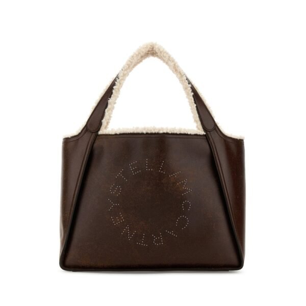 스텔라 맥카트니 브라운 알터 매트 쇼핑백 502793WP0624 2035
