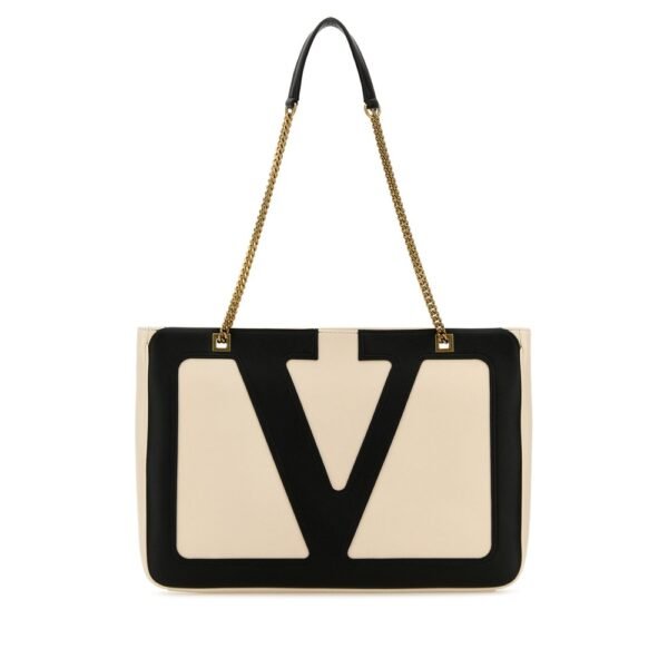 발렌티노 가라바니 샌드 레더 미디엄 비바 슈퍼스타 쇼핑백 6W2B0R13PTJ R4V