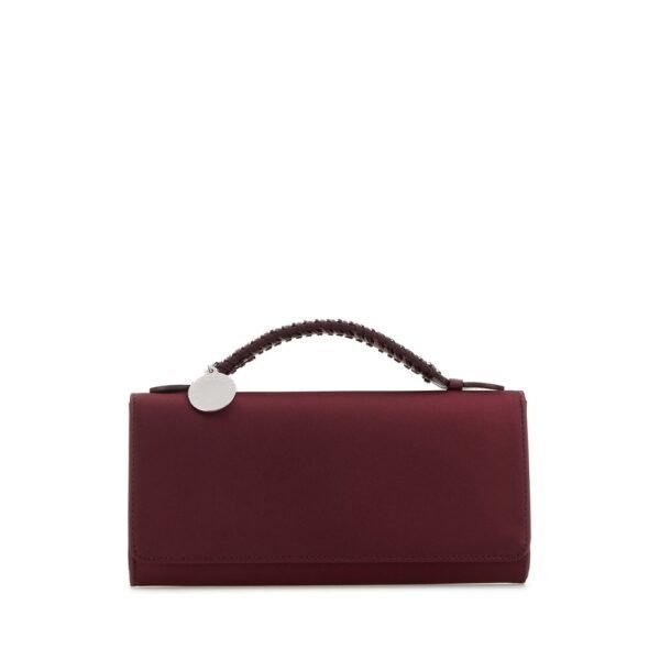 스텔라 맥카트니 핑크 새틴 팔라벨라 핸드백 7B0154WP0636 5558