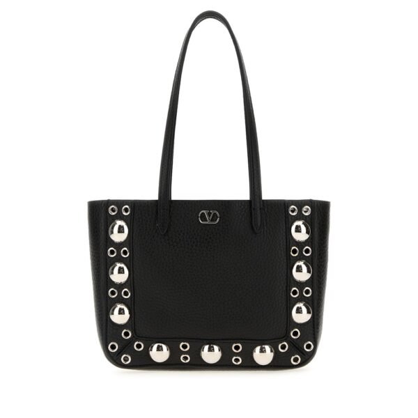 발렌티노 가라바니 브라운 레더 넬코트 핸드백 7W2B0R89MJL W04