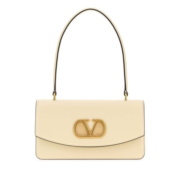 발렌티노 가라바니 아이보리 레더 베인 숄더백 7W2B0R93GCB REN