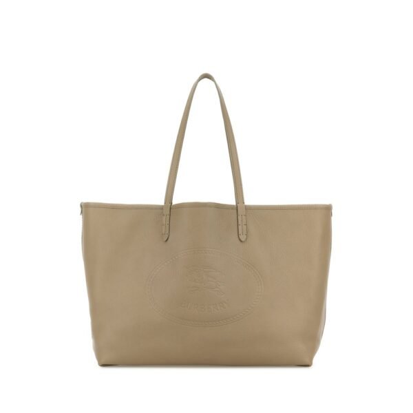 버버리 카푸치노 레더 쇼핑백 8114970 B7280