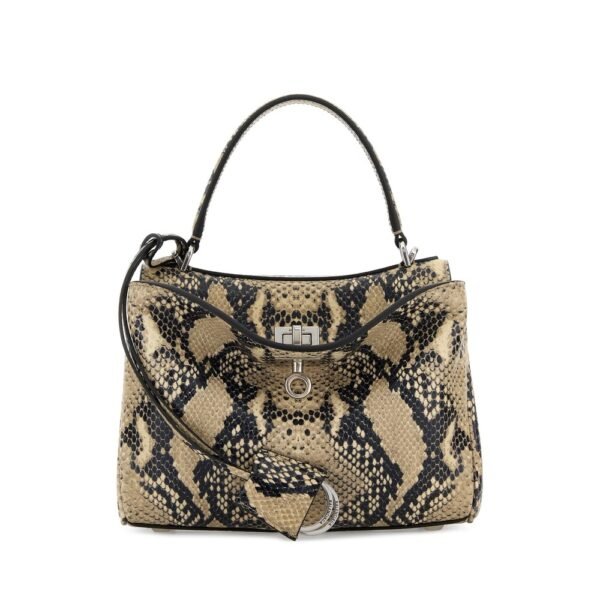 발렌시아가 프린트 레더 미니 로데오 핸드백 8437122ACAM 2417