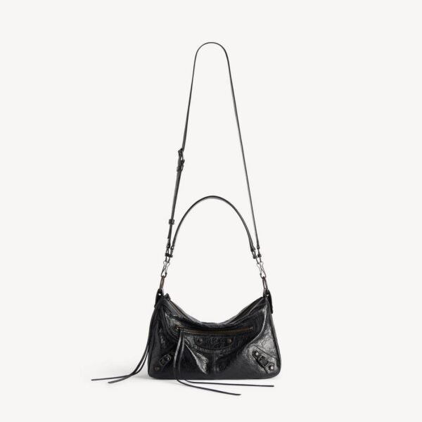 발렌시아가 남성용 르 시티 모토 스몰 8660572ABEK1000