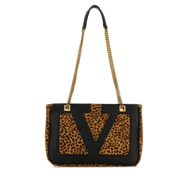 발렌티노 가라바니 프린트 카프 헤어 비바 슈퍼스타 숄더백 8W2B0R14QQY C2J