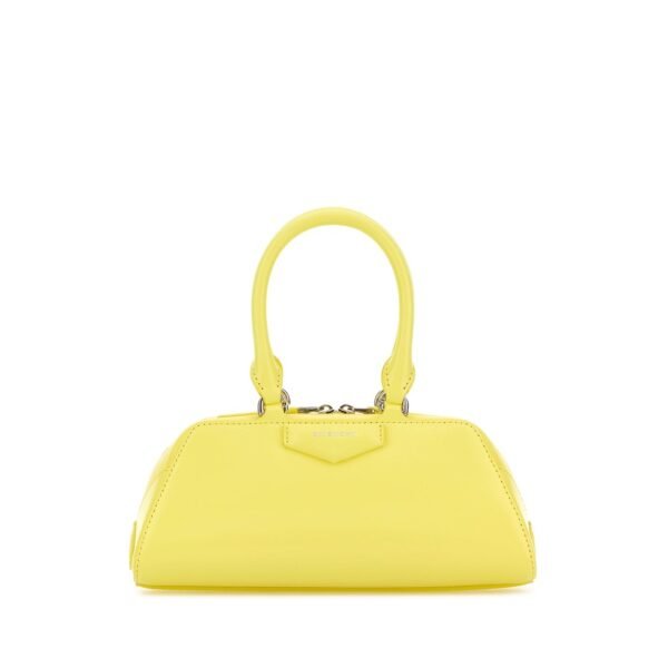 지방시 옐로우 레더 미니 안티고나 이스트-웨스트 핸드백 BB5146B2B2 725