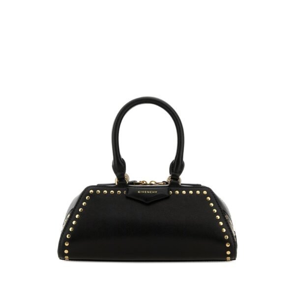 지방시 블랙 레더 미니 안티고나 이스트-웨스트 핸드백 BB5146B2DX 001