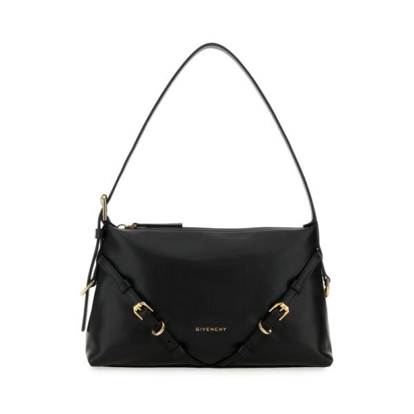 지방시 블랙 레더 미니 보이유 숄더백 BB514XB2AE 001