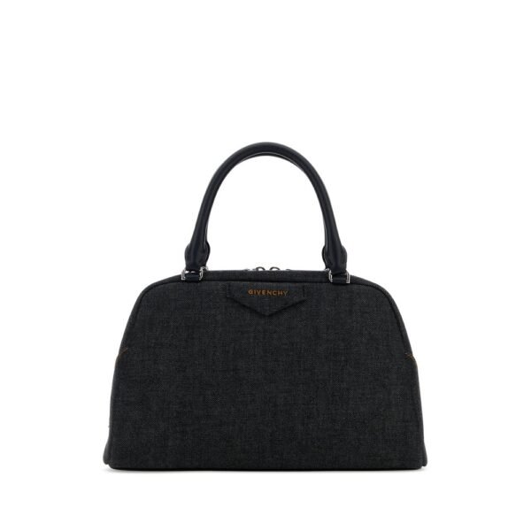 지방시 다크 블루 데님 안티고나 이스트-웨스트 핸드백 BB515CB2EE 415