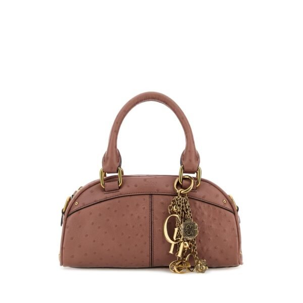 끌로에 Antiqued 핑크 레더 Bowling 핸드백 CH26SS956Q81 26S