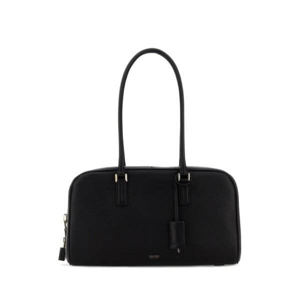 톰포드 블랙 레더 숄더백 L1917LCL604P NAA