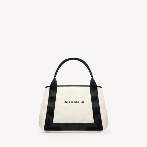 발렌시아가 여성용 네이비 카바스 스몰 3399332HH3N9260