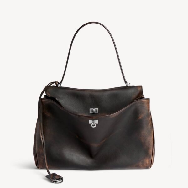 발렌시아가 남성용 로데오 핸드백 라지 7897442ABWZ9862