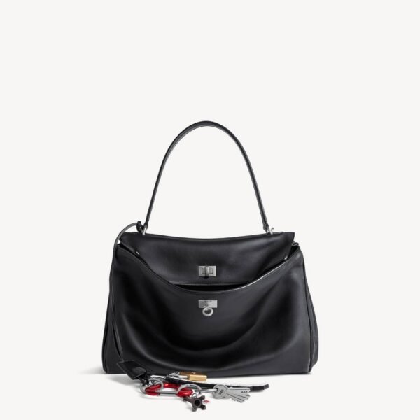 발렌시아가 여성용 로데오 핸드백 미디엄 위드 참스 7897722AA8U1000