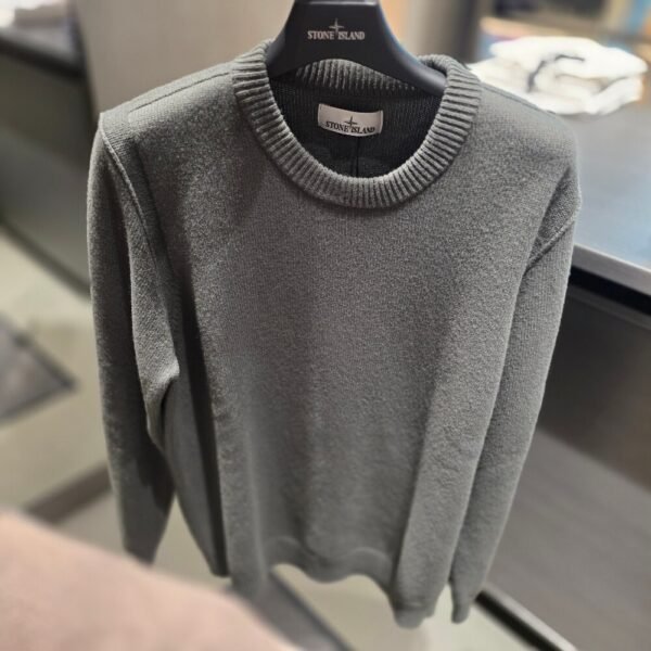 [아울렛] 스톤 아일랜드 와펜 남성 니트 티셔츠 8115508A3 V0059