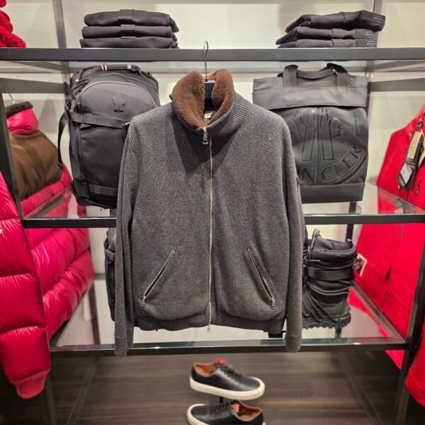 [아울렛] 몽클레르 니트 패딩 남성 가디건 자켓 I20919B00019 M1115