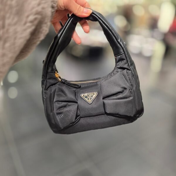 [아울렛] 프라다 리본 리나일론 미니 호보백 1BC241