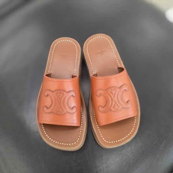 [아울렛] 셀린느 트리오페 클레아 뮬 슬리퍼 348513023C