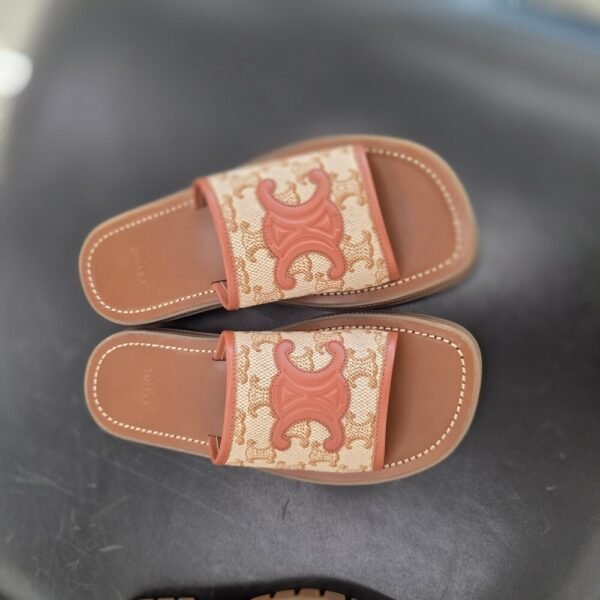 [아울렛] 셀린느 트리오페 클레아 뮬 슬리퍼 248512275C