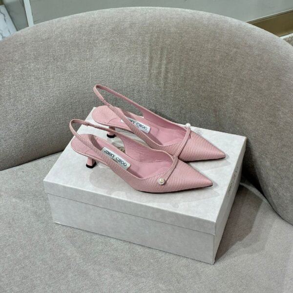 [아울렛] 지미추AMITA 45여성 슬링백 미디움힐