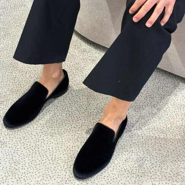 [아울렛] 지미추 OSTIN 벨벳 남성 구두