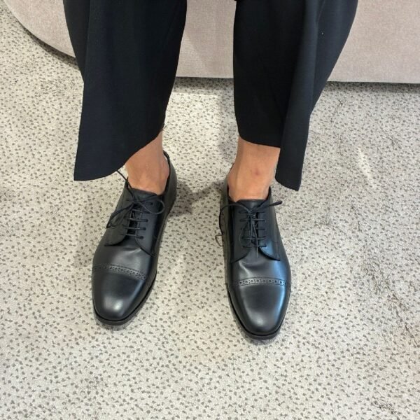 [아울렛] 지미추 OSWELL 레이스업 남성 구두