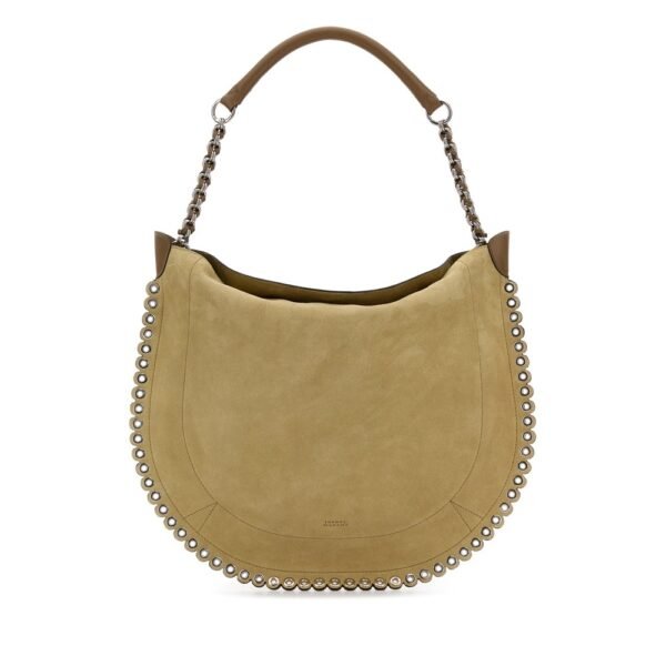 이자벨마랑 베이지 스웨이드 오스칸 쇼핑백 PP0200FDD1C10M 23SD