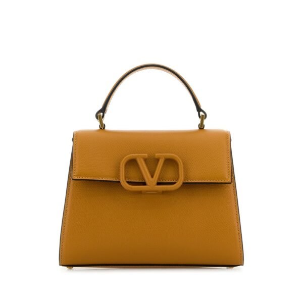 발렌티노 가라바니 카멜 레더 스몰 VSling 핸드백 6W2B0F53KGW WU4