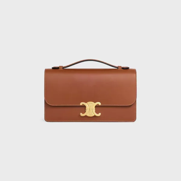 셀린느 미디움 트리옹프 폴리오 인 내추럴 카프스킨 L102U3705.04LU