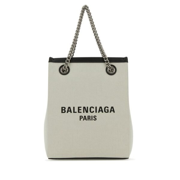 발렌시아가 샌드 캔버스 Duty Free 핸드백 7613032AAOK 9260