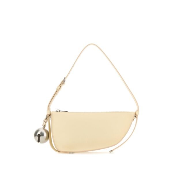 버버리 크림 레더 Shield 미니 숄더백 8075852 A4477