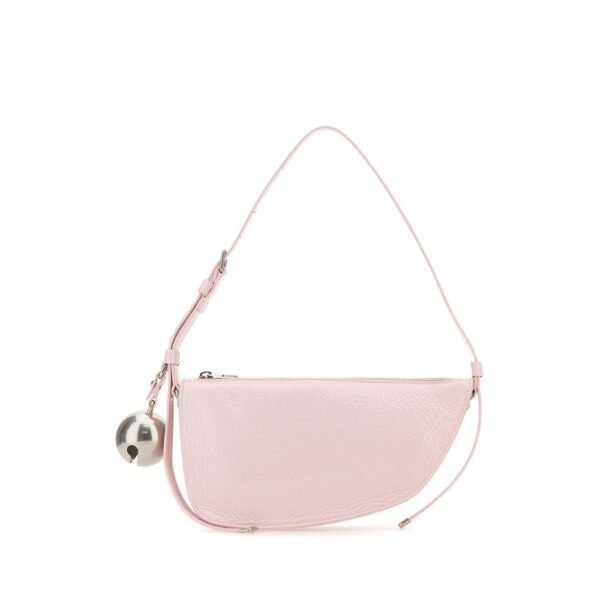 버버리 핑크 레더 Knight 스몰 숄더백 8081655 A3238