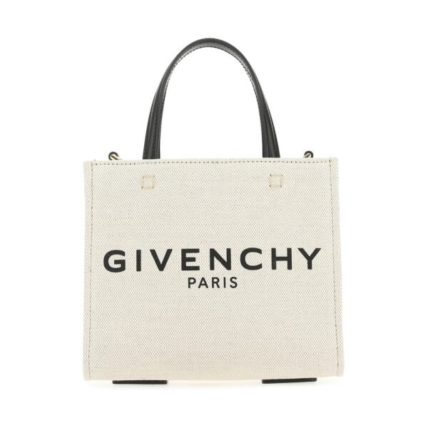 지방시 아이보리 캔버스 미니 G-토트백 핸드백 BB50N0B1DR 255