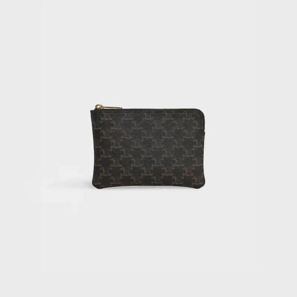 셀린느 코인 퍼스 인 트리옹프 캔버스 10C662BTA.38NO