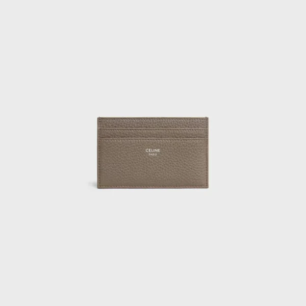 셀린느 카드 홀더 인 그레인드 카프스킨 10N763GTH.09SR