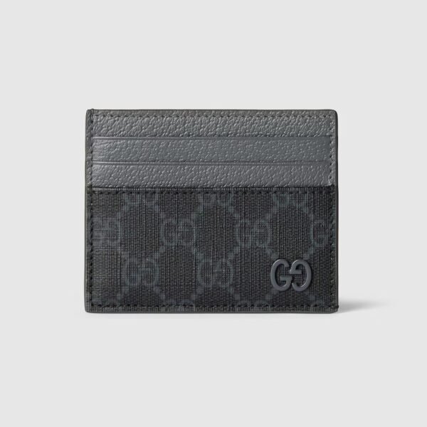구찌 Dusty 블루 trim GG 카드 케이스 795230FAFBE8448