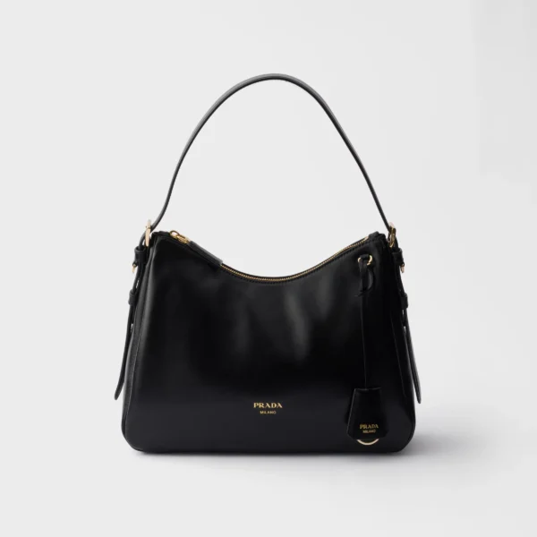 프라다 Prada Aimée 미디엄 레더 숄더백 1BC301_2ZRN_F0002_V_LEY