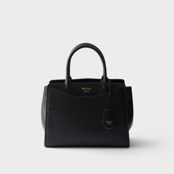 프라다 Prada Prelude 미디엄 레더 핸드백 1BA507_2CYS_F0002_V_OOO